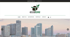Desktop Screenshot of ecostonegroup.com